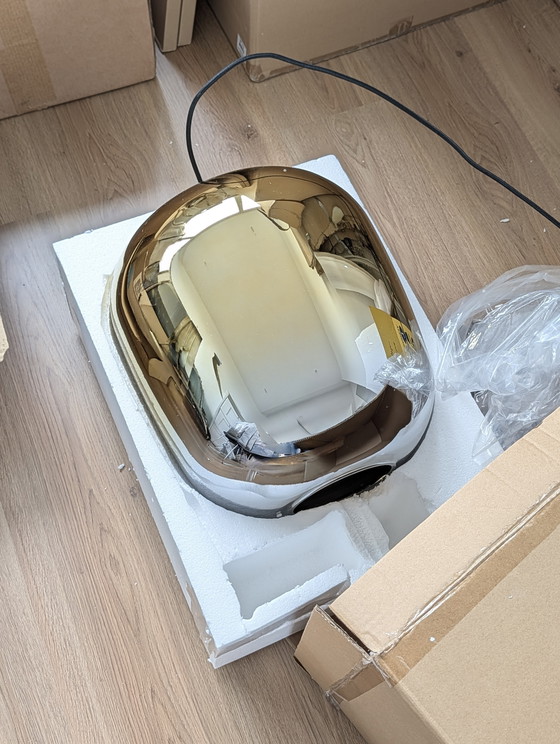 Image 1 of Frandsen Ombre Hanglamp Grijs/Goud by Toni Rie