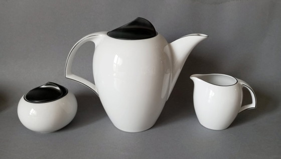 Image 1 of Zeldzaam theeservies in space-age/modernistische stijl van Winterling, Beieren, Duitsland, 1980.