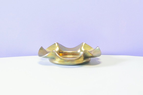 Ciotola Vintage in Ottone Motivo Floreale – Accessori da tavola, Brass (photo 2 of 5)