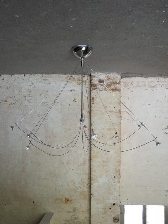 Image 1 of 2x Italiaans Design Hanglampen - Solzi Luce