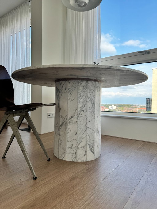 Vintage marble table