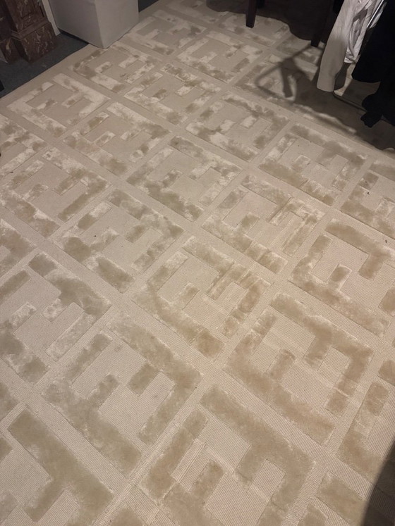 Image 1 of 4x4 meter fendi vloerkleed - kleur dune