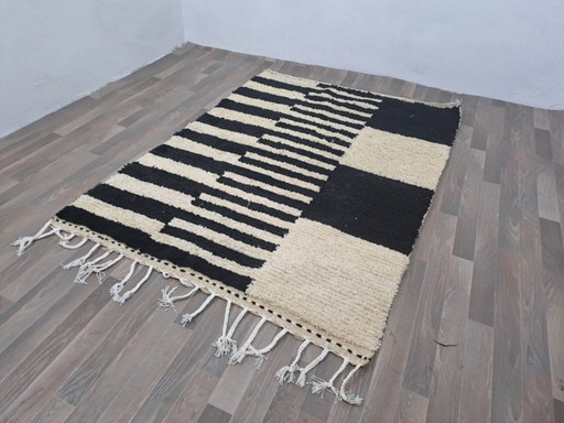 Tapis marocain en laine naturelle 200cmx150cm