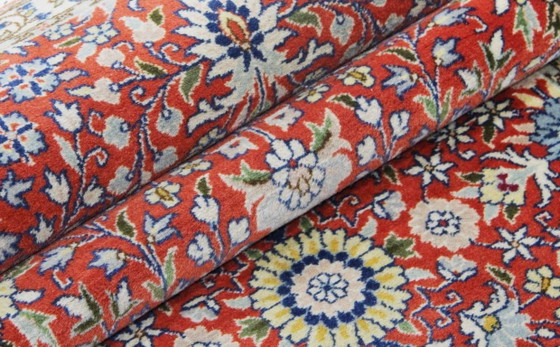Image 1 of Origineel Hereke wollen tapijt, antiek, 350 x 80 cm