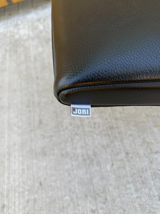 Jori Brainbuilder Mono-Move in pelle nera – Poltrone, Leather, Chrome, Modern (photo 15 of 21)