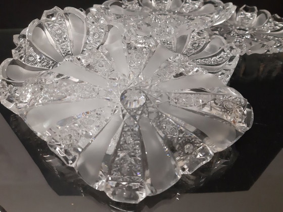 Image 1 of Esclusivi 6 piatti da dessert in cristallo al piombo