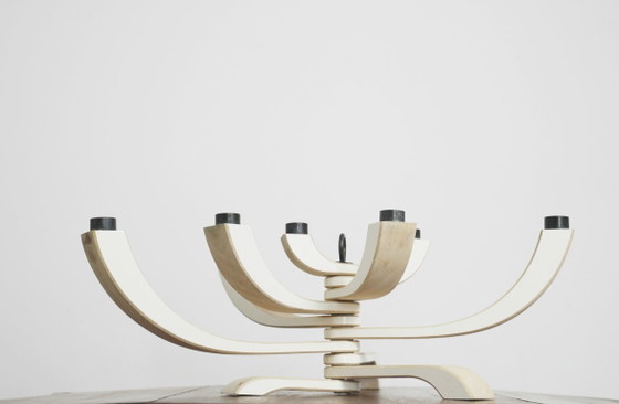 Bougeoir à 7 bras Nordic Light, Jonas Grundell pour Design House Stockholm, candélabre de style menorah (photo 6 of 18)