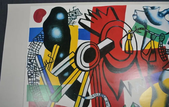 “Leger Farewell New York” Poster - After Fernand Leger ( ) – Paper, Abstract (photo 7 of 12)