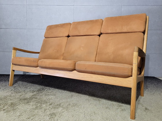 Diseño Danés Ole Wanscher 'Senator' Sofás (Couches) 3+2 plazas + otomana | Poul Jeppesen – Wood (photo 15 of 16)