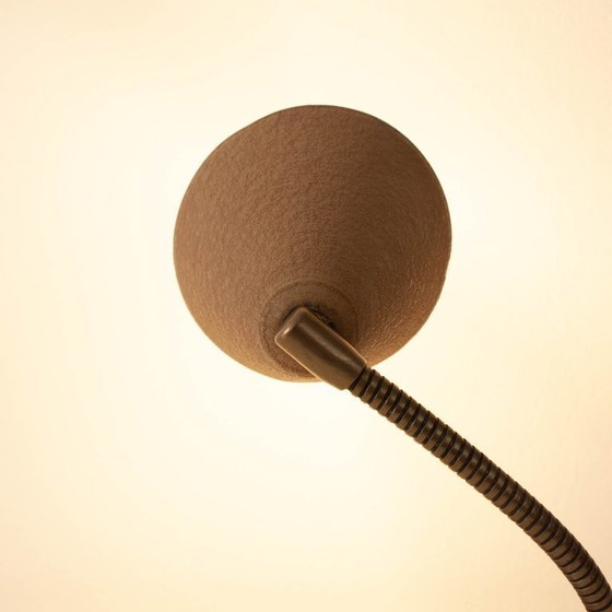Image 1 of Lampe de table vintage beige à col de cygne, Allemagne années 1950