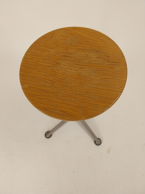 Image 1 of 1 x Friso Kramer stool by Ahrend de Circel 1950's