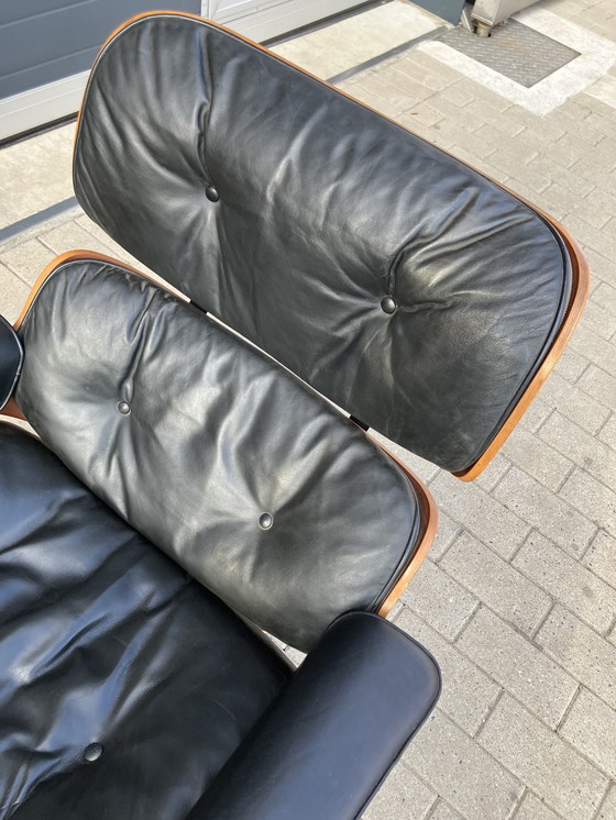 Image 1 of 2x Eames Lounge Chair Contura/Fehlbaum 1950er Jahre
