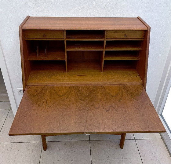 Image 1 of Vintage Deense secretaire Bernhard Pedersen & Zoon
