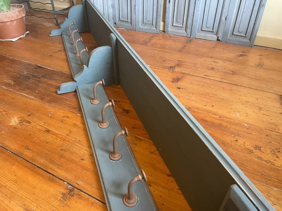 Image 1 of Appendiabiti da parete, appendiabiti da parete, scaffale, scaffale da cucina, 196 cm, francese