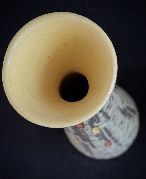Beautiful Set of Vintage West-Germany Vases – Scheurich 1950s/1960s (28 cm) – Scheurich W-Germany, Ceramic (photo 4 of 9)