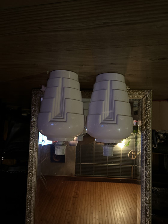 Image 1 of Vintage art deco lampen 