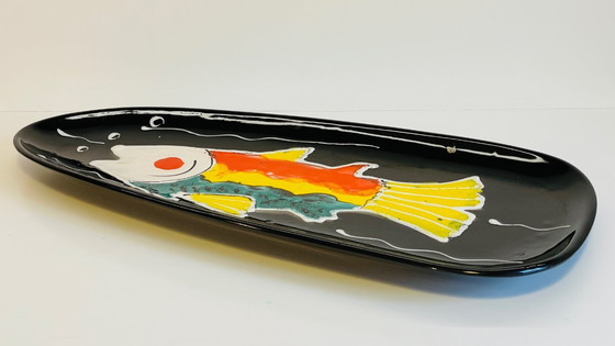 Image 1 of PIATTO XL Fabbrica di terracotta Niderviller Francia VINTAGE