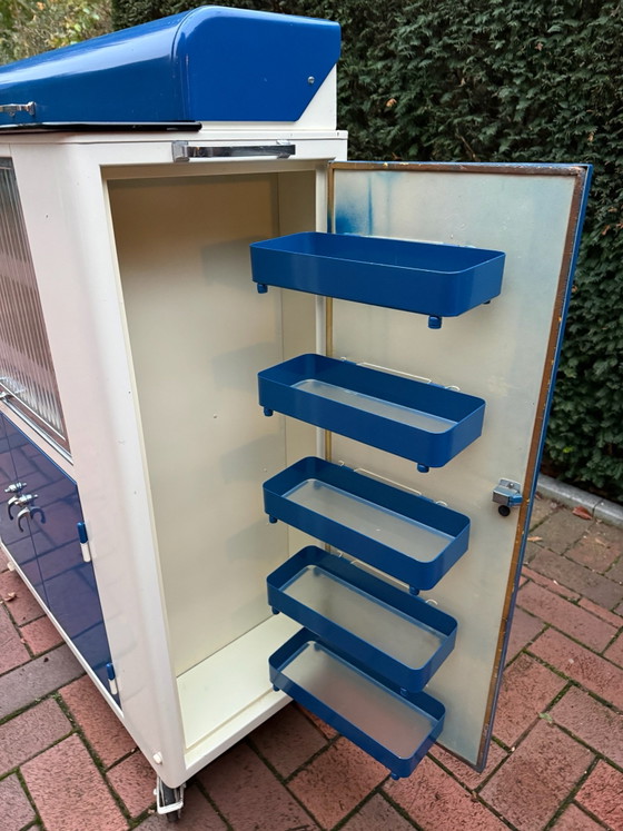 Meuble de Rangement pour Instruments, Dentiste Baisch, Meubles de rangement, Verre, Métal, Noir (photo 5 sur 15)