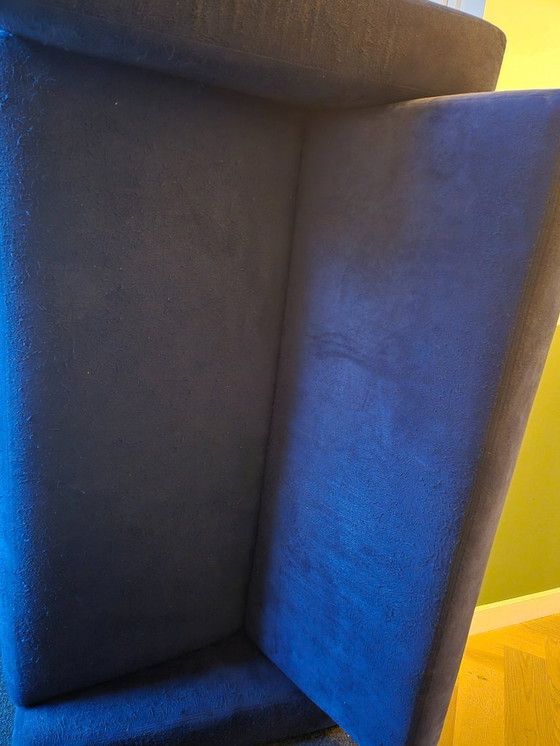 Image 1 of Midnight blue sofa, 2 seater