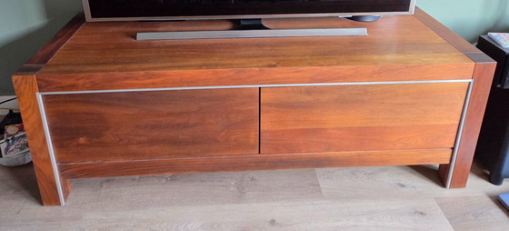Image 1 of Hans Daalder Walnut TV Cabinet