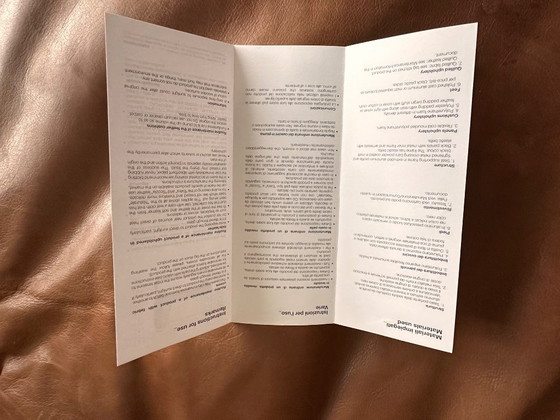 Image 1 of Cassina 3-Seater Sofa Aniline Leather Piero Lissoni