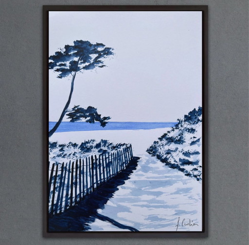 Artist's sketch 21x15cm
