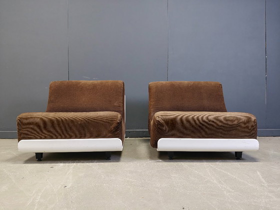 Image 1 of Fauteuils lounge Orbis de l'ère spatiale par Luigi Colani pour Cor, 1960