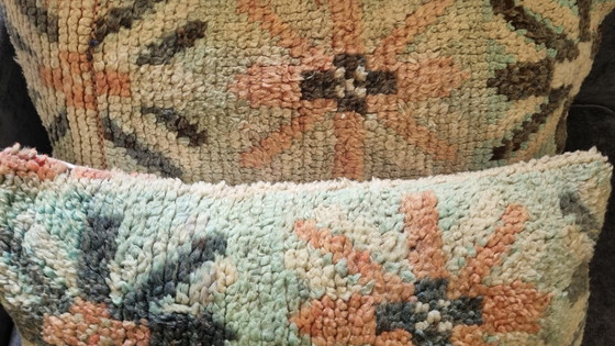 Image 1 of Marokkaanse berber kussens, vintage sierkussens 