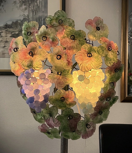 Image 1 of Iconic Murano Wall Lamp | Cesare Toso | Art Nouveau | 1970s