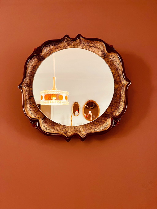 Very Unique! Fat Lava Mirror with Lighting