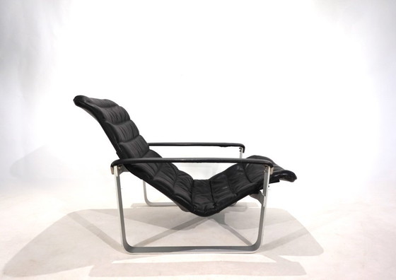 Image 1 of Poltrona lounge in pelle Asko Pulkka di Ilmari Lappalainen, 1960