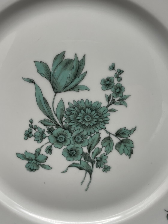 Rosenthal Chippendale Dinner Plate, Green Floral Decor, 25 cm – Crockery, Porcelain (photo 5 of 6)