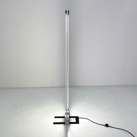 Image 1 of White Floorlamp by Gian N. Gigante for Zerbetto, 1980s