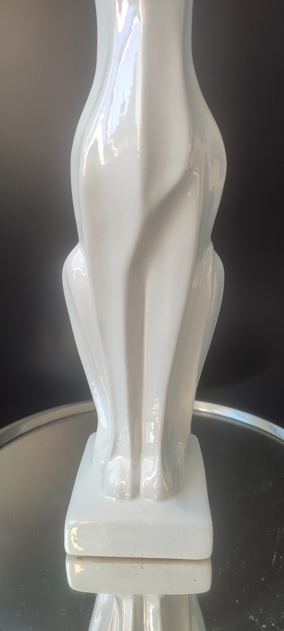 Scultura Felina Stile Art Déco (31 Cm) Ceramica Italiana – céramique italienne, Oggetti decorativi (photo 6 of 14)