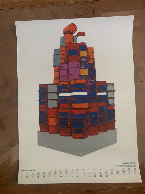 Image 1 of 16 Lithos von 1970-71-72 aus dem berühmten Dumont Art kalender
