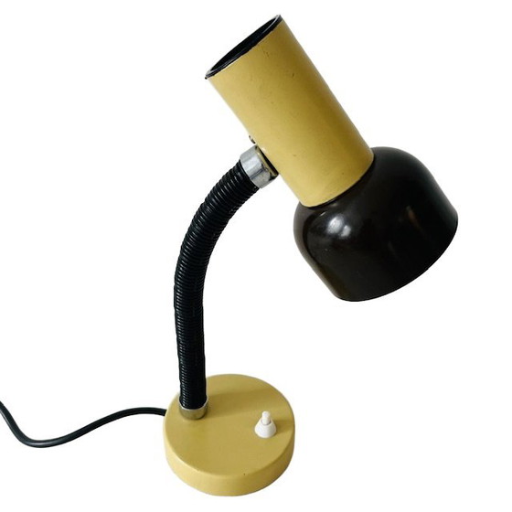 Image 1 of Vintage Gooseneck desk lamp Banana Split Massive gooseneck 1970's