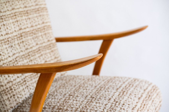 Image 1 of Poltrona a dondolo di metà secolo - classico del design vintage