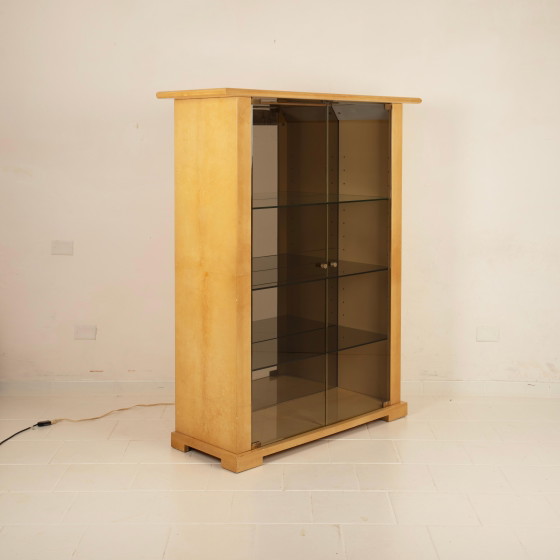 Aldo Tura Vetrina Razionalista in Pergamena mod. 2100, di Tura Milano 1970 – Vetrine, Glass (photo 8 of 27)