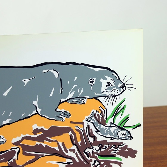 Image 1 of Vintage Czechoslovakian Pop Art Style Wall Panel (1960s)