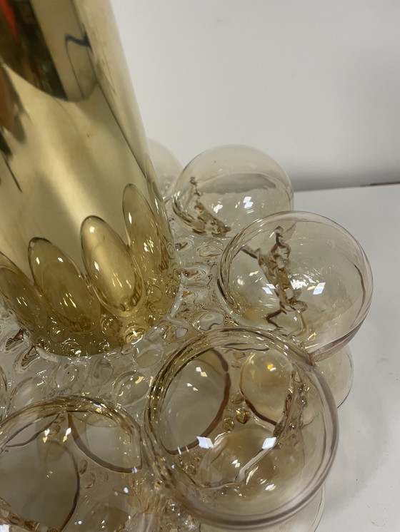 Image 1 of Lampada a bolle esclusiva Limburg Helena Tynell in vetro color oro