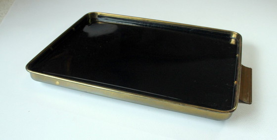 Image 1 of Spiegeltablett - elegantes Serviertablett aus den 1950ern