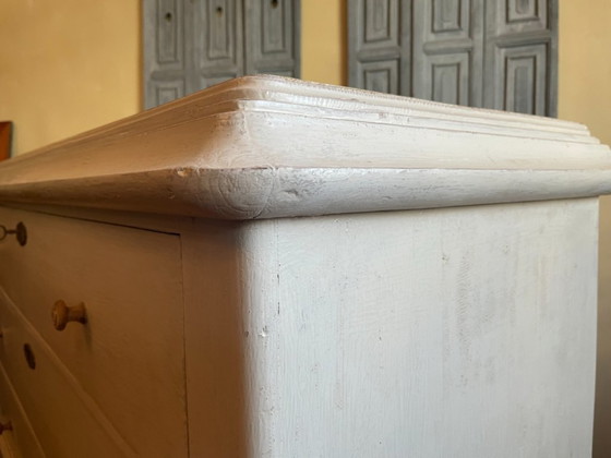 Image 1 of Imposante Hollandse Ladekast Ladenkast Commode 149 cm.