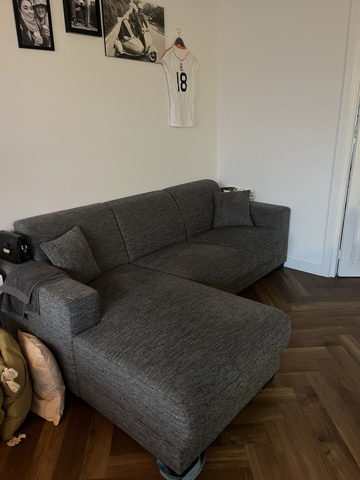 Sofá esquinero gris