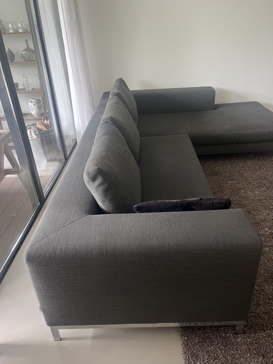 Sur&Plus Ecksofa – Textile, Chrome (photo 3 of 7)