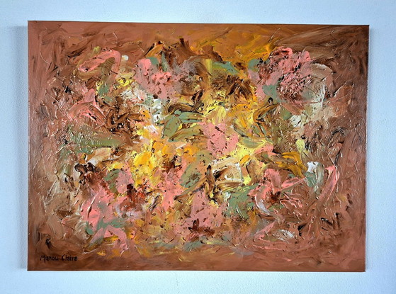Manou Claire - Autumn Vibes – Dipinti e disegni, Legno, Tela (photo 2 of 6)