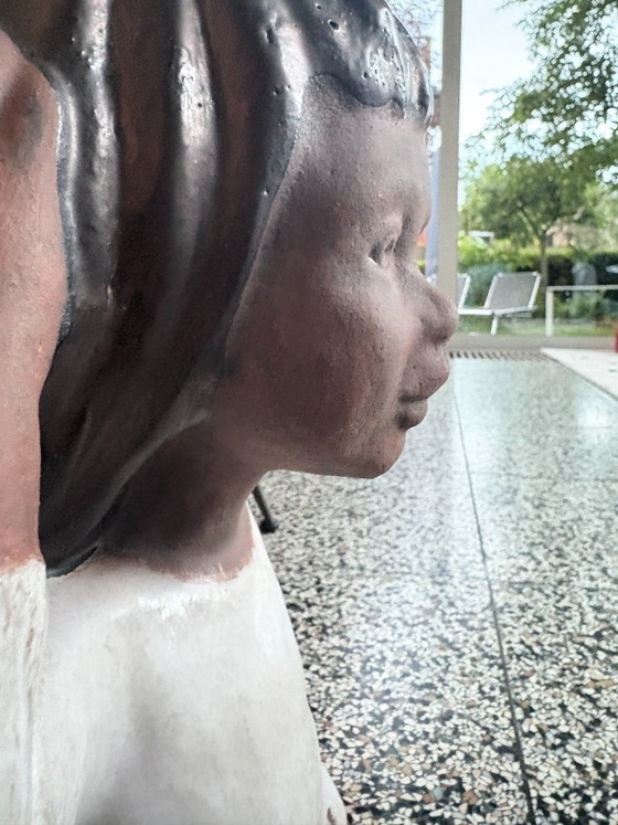 Perignem Bambino Anni '60 - '70 - Elisabeth Vandeweghe – Sculture, Ceramic (photo 11 of 14)