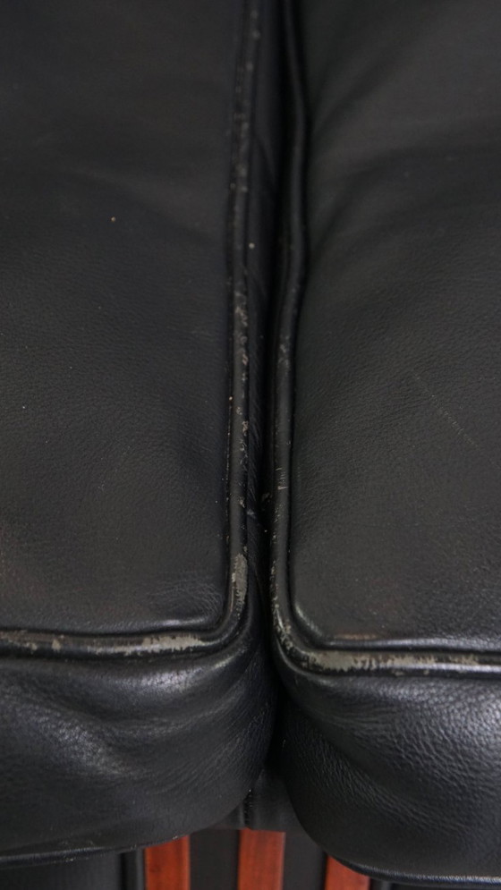 Image 1 of Sofá de diseño Art Déco Schuitema 2,5 plazas de cuero