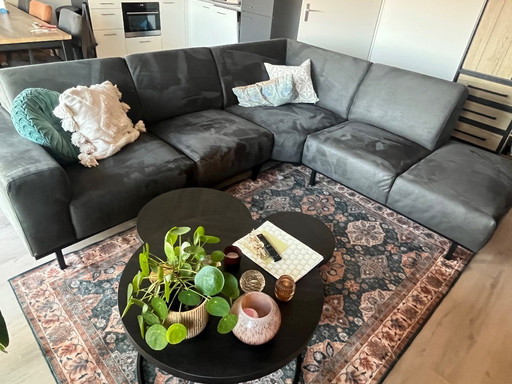 Divano angolare Van de Bommel Furniture in micropelle