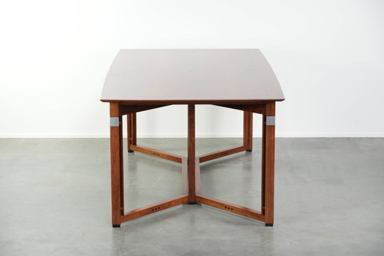 Image 1 of Art Deco design set consisting of a dining table and dining chairs by Schuitema from the Decoforma series