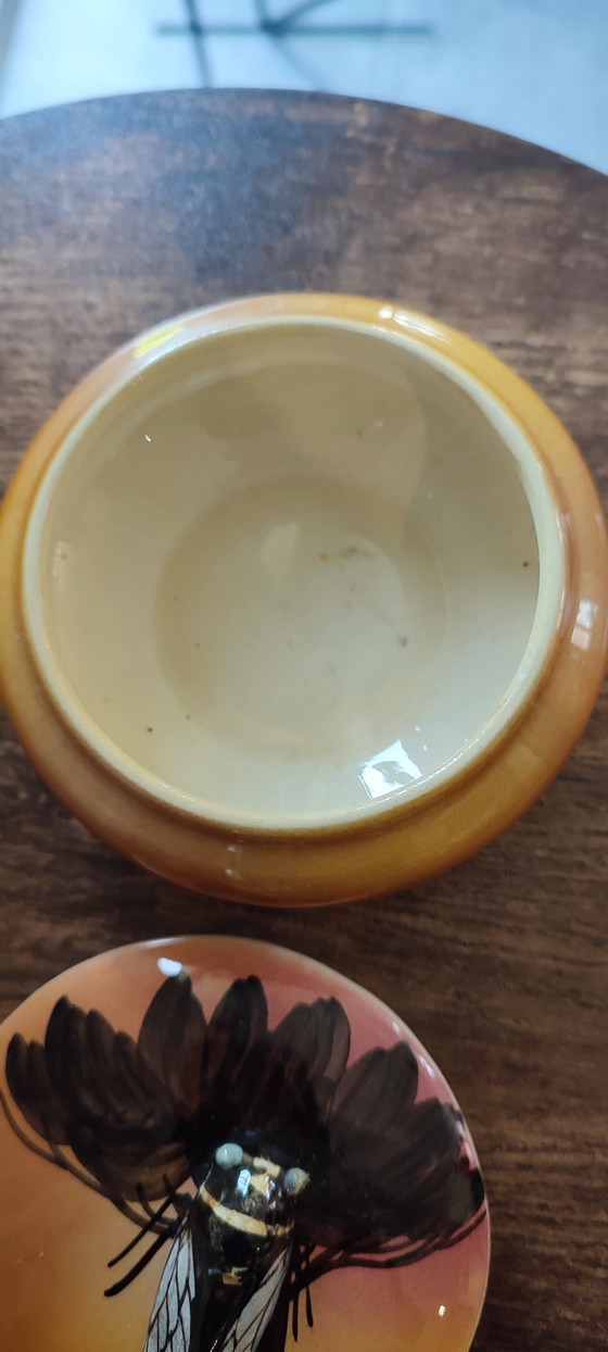 Image 1 of Bonbonnière cigale Louis Sicard in Vallauris